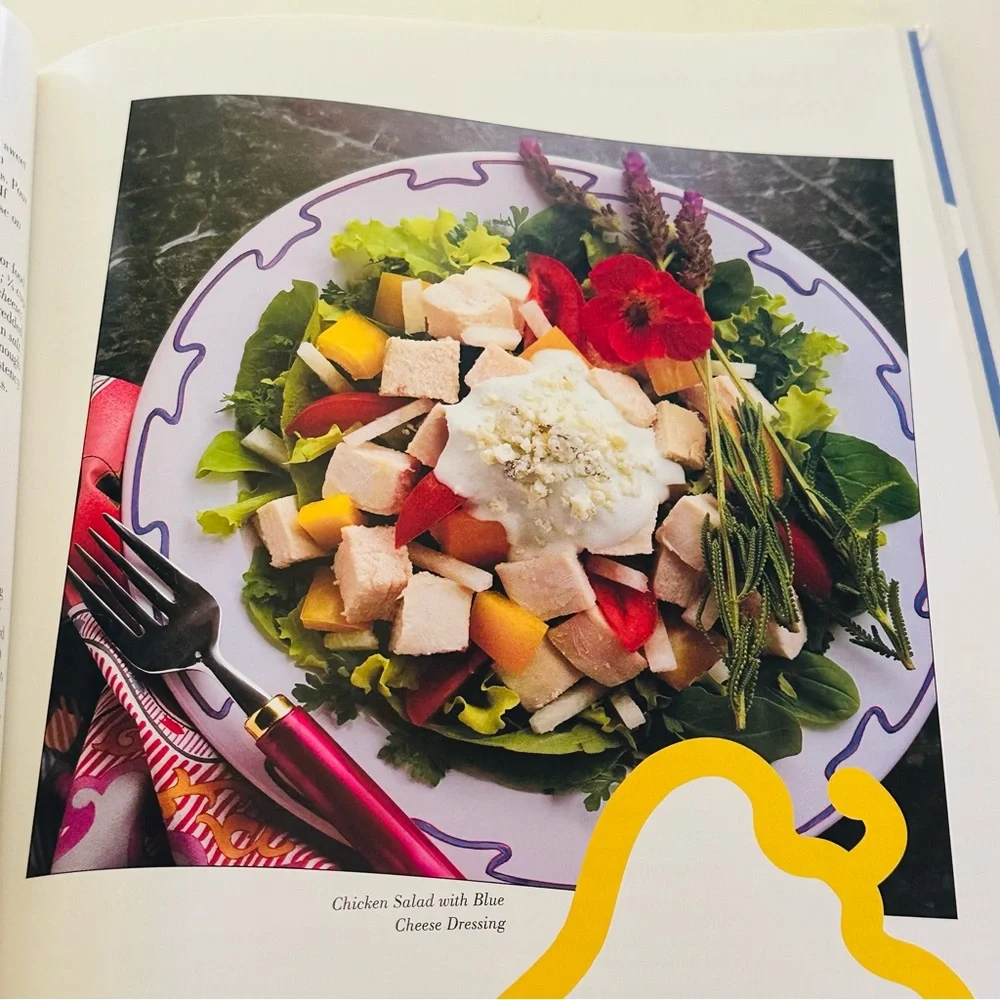 Tupperware Savory Salads Cookbook Hardcover Recipe Book